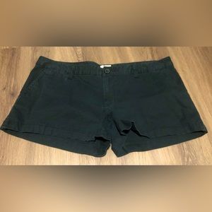 Mossimo Black Shorts, Size 15